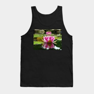 Water Lilies And A Time To Reflect Tank Top